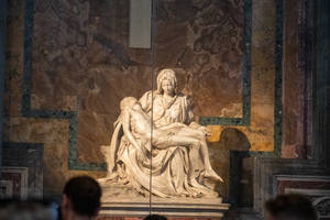 Vatican City The Pieta Wallpaper