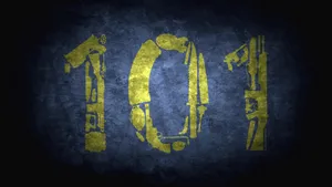 Vault 101 Entrance In Post-apocalyptic World Wallpaper