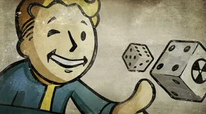 Vault Boy Dice Wallpaper
