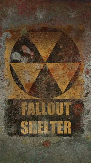 Vault Dwellers Managing A Busy Underground Fallout Shelter Wallpaper