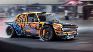 Vaz-2101 Drift Car Wallpaper