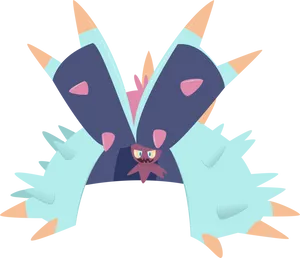 Vector Art Of Toxapex Wallpaper