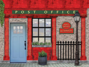 Vector Art Post Office Wallpaper