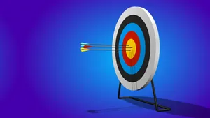 Vector Art Target Board Wallpaper