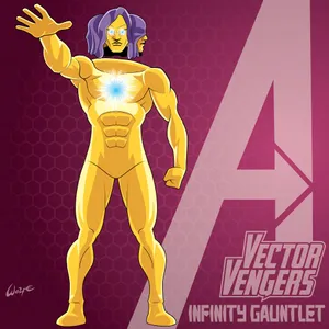 Vector Avengers Infinity Gauntlet Artwork Wallpaper