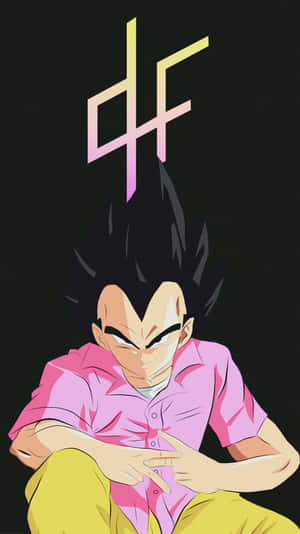 Vegeta Drip Meme Artwork Wallpaper