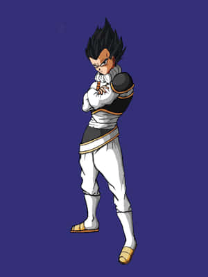 Vegeta Drip Pose Wallpaper