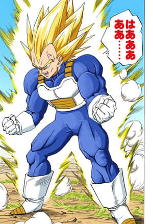 Vegeta, Super Saiyan 2 (ssj2), Unleashes His True Power Wallpaper