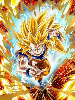 Vegeta Super Saiyan 3 Unleashing His Ultimate Power Wallpaper