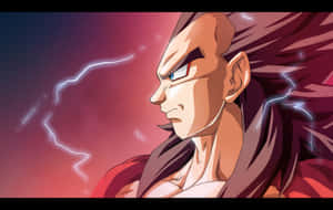 Vegeta Super Saiyan 4 Unleashing Ultimate Power Wallpaper