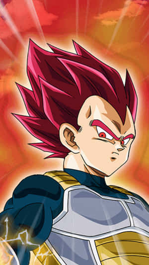 Vegeta Super Saiyan God Unleashed Wallpaper