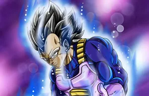 Vegeta Ultra Instinct Aura Wallpaper
