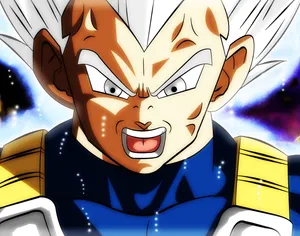 Vegeta Ultra Instinct Power Up Wallpaper