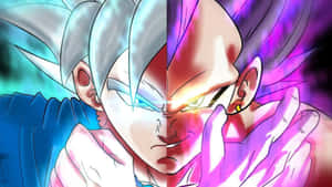 Vegeta Ultra Instinct Transformation Wallpaper