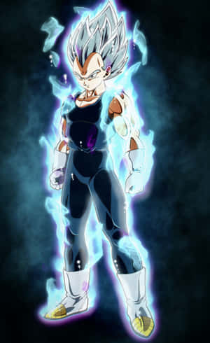 Vegeta Ultra Instinct Transformation Wallpaper