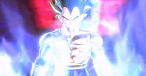 Vegeta Ultra Instinct Transformation Wallpaper