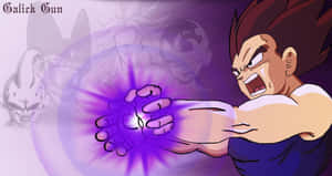 Vegeta Unleashes His Galick Gun Wallpaper