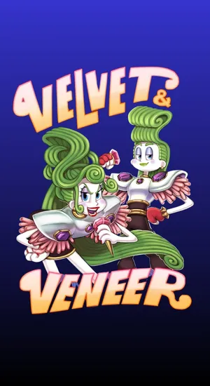 Velvet And Veneer Characters Wallpaper