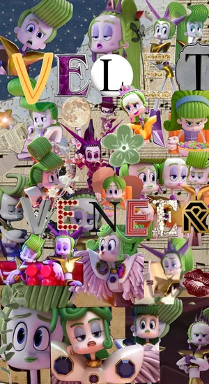 Velvet And Veneer Characters Wallpaper