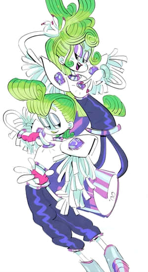 Velvet And Veneer Characters Wallpaper