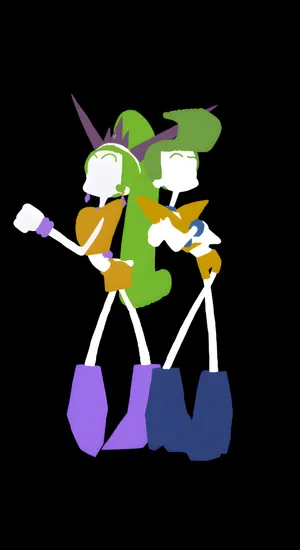 Velvet And Veneer Characters Wallpaper