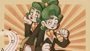 Velvet And Veneer Characters Wallpaper