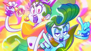 Velvet And Veneer Characters Wallpaper