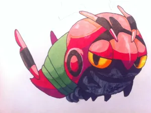 Venipede Drawing Hd Wallpaper