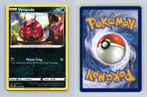 Venipede Pokemon Card Wallpaper