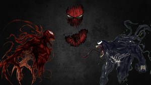 'venom And Carnage - A Wicked Combination Of Evil' Wallpaper