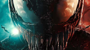 Venom And Carnage Engage In A Fierce Battle! Wallpaper