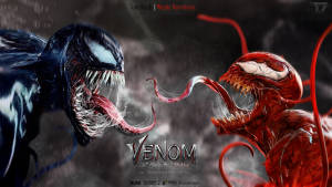 Venom And Carnage Screaming Wallpaper