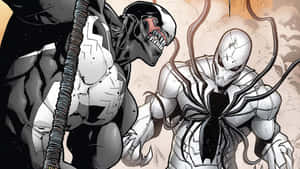 Venom Saga Unleashed: An Epic Crossover In Venomverse Wallpaper