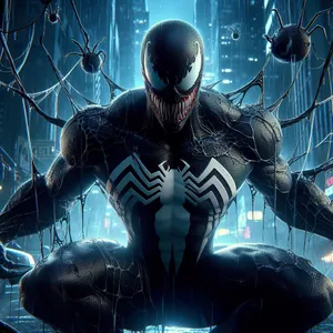 Venominthe City Night Wallpaper