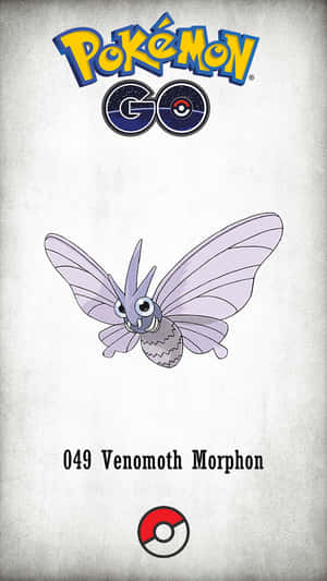 Venomoth On Pokémon Go Wallpaper