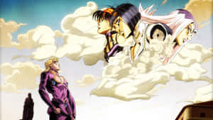 Vento Aureo - Giorno Giovanna & Golden Experience In Action Wallpaper