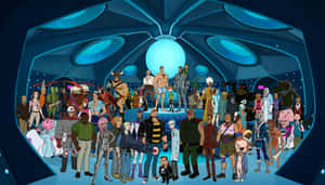 Venture Bros Character Assembly Wallpaper