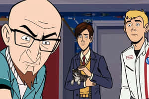 Venture Bros Characters Concerned Look Wallpaper