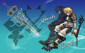 Ventus From Kingdom Hearts Unleashes His Power In An Epic Battle Wallpaper