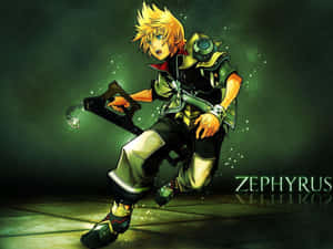 Ventus, The Spirited Keyblade Wielder From Kingdom Hearts Series. Wallpaper