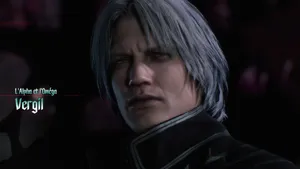 Vergil Alpha Omega Portrait Wallpaper