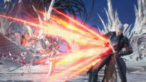 Vergil Unleashing Power D M C5 Wallpaper