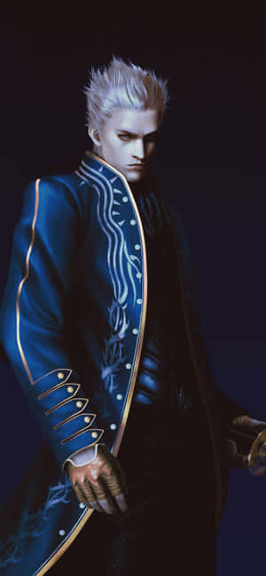 Vergilin Blue Coat Wallpaper