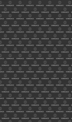 Versace Iphone Black And White Pattern Wallpaper