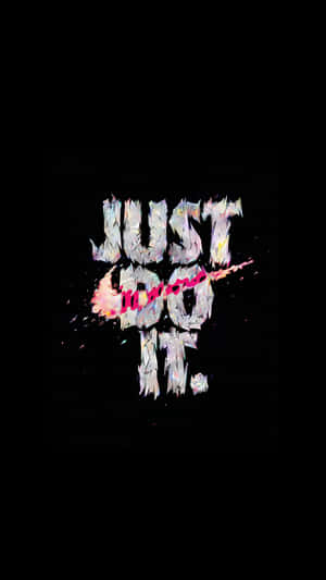 Vertical Just Do It Wallpaper