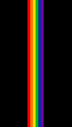 Vertical Rainbow Lgbt Phone Wallpaper