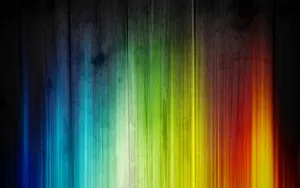 Vertical Rainbow Lines Wallpaper