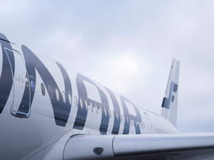 Vertical Stabilizer Finnair Wallpaper