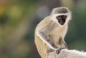 Vervet_ Monkey_ Portrait_ Closeup Wallpaper