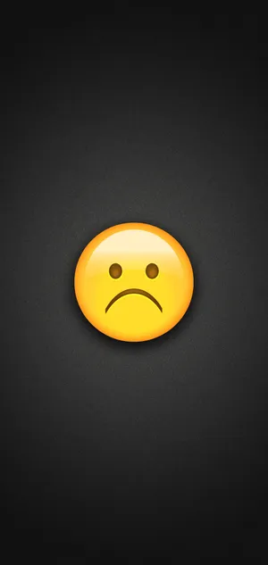 Very Sad Emoticon Wallpaper